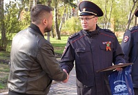 Тюменец, задержавший пьяного водителя после ДТП, получил благодарность от ГИБДД