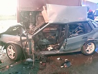 Водитель и пассажир "Лады" погибли в ДТП под Тобольском