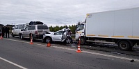 60-летняя пассажирка «Рено Сандеро» погибла на месте в ДТП с пятью машинами
