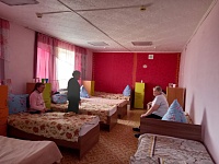 В пунктах временного размещения Казанского района созданы комфортные условия для эвакуированных жителей