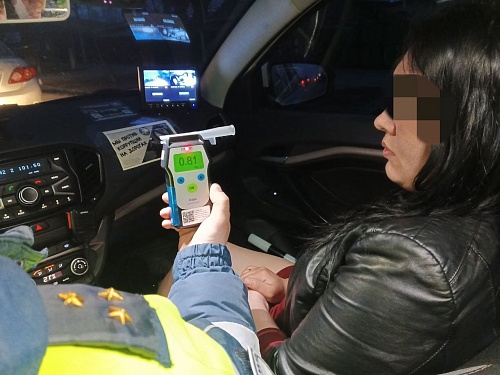 В Ялуторовске и Омутинском автоинспекторы задержали пьяных автомобилисток без прав