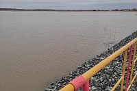 Река Тобол подтопила дороги в Заводоуковском городском округе