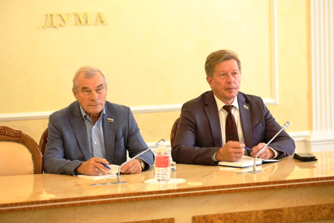 Депутаты Тюменской облдумы приняли участие в заседании экспертного совета Госдумы