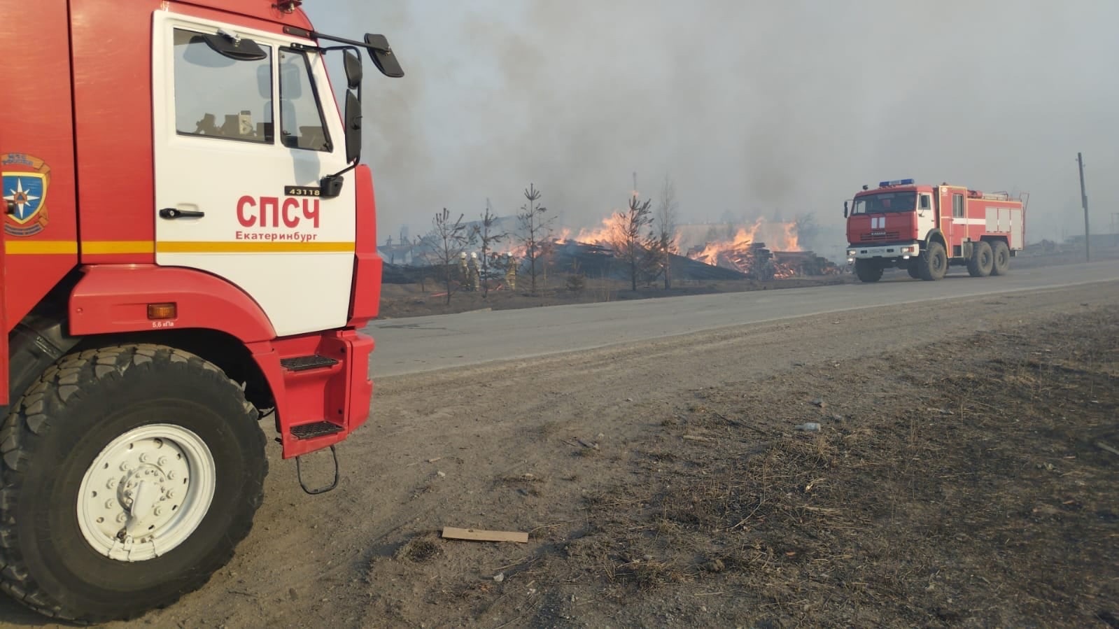 В Тюмень может принести запах гари от свердловских пожаров | Вслух.ru