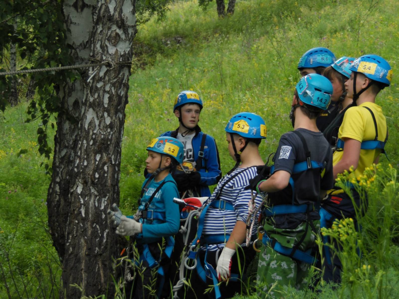 Встреча восхода на спортивном туризме