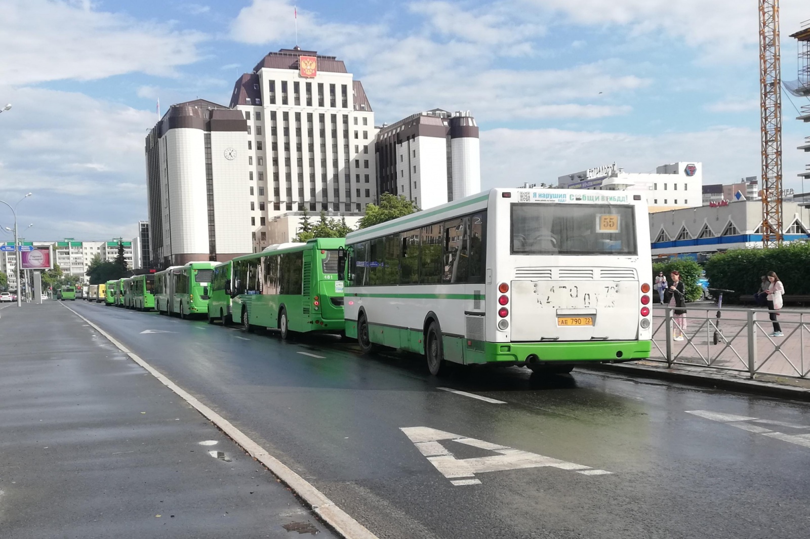 В Тюмени в разы увеличат протяженность выделенных для автобусов полос |  Вслух.ru