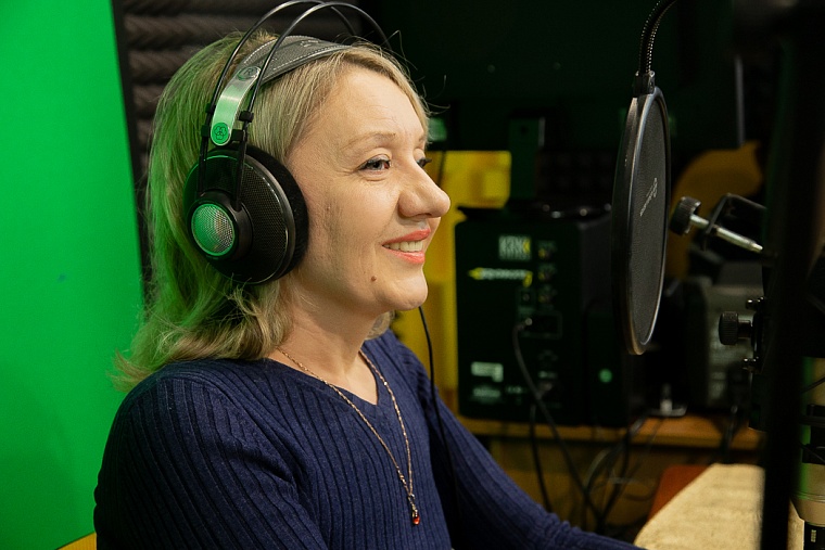 Ведущая тюменского радио для незрячих - о том, как найти себя в жизни