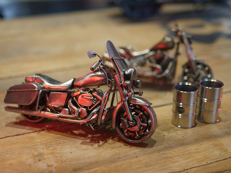 Ни чертежей, ни эскизов: как тюменский сварщик создает мотошедевры