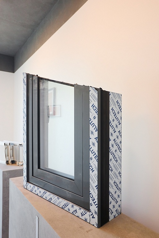 Профиль окна в доме по ул. Машарова,2, Авторский квартал Машаров.