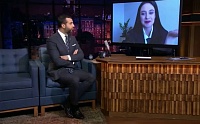 Ведущая "Тюменского времени" была в "Вечернем Урганте" и брала интервью у Тины Канделаки