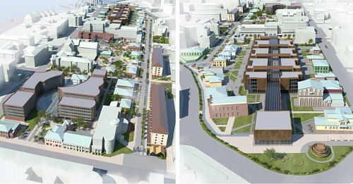 Гранитная брусчатка, исторические стелы. Архитектор - о преображении улицы Дзержинского