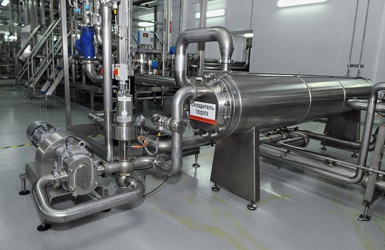 В Тюменской области Danon открыл новый цех по производству творога