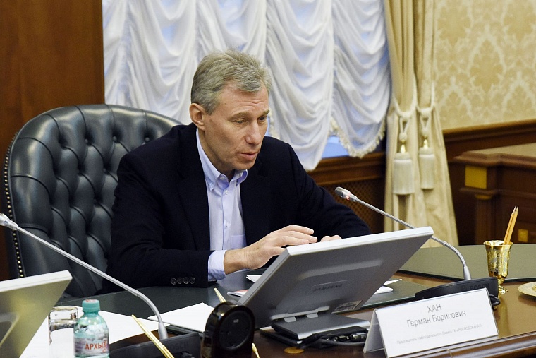 Владимир Якушев и Герман Хан обсудили работу тюменского водоканала