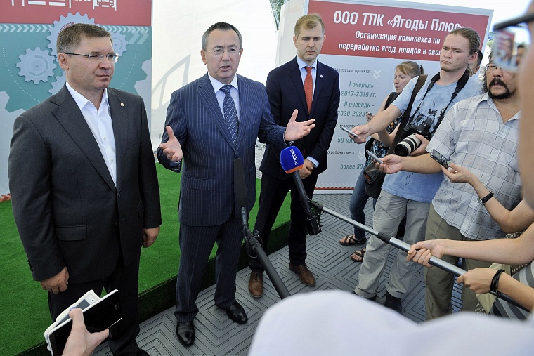 Первый в области индустриальный парк готов принимать резидентов