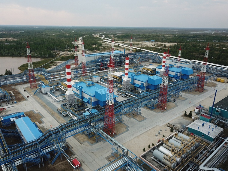 Дожимная компрессорная станция на установке комплексной подготовки газа № 2В