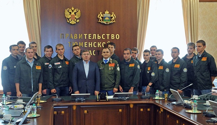 В Тюменской области есть все условия для развития стройотрядов