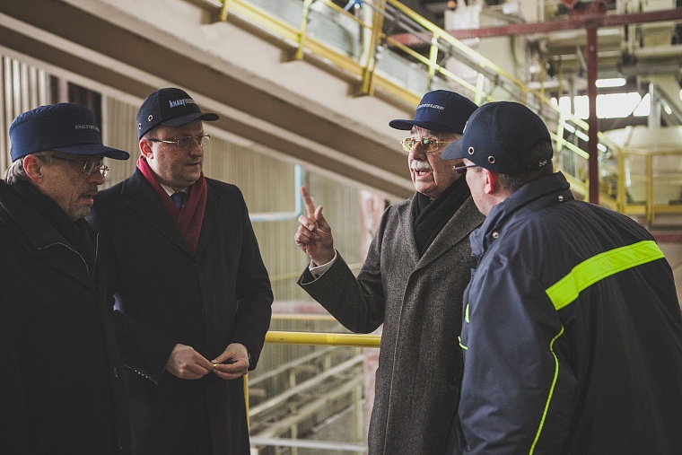 Немецкие инвесторы проверили тестовый режим работы на новом заводе Knauf Insulation в Тюмени