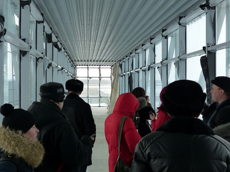 В аэропорту Рощино смонтированы 4 телетрапа