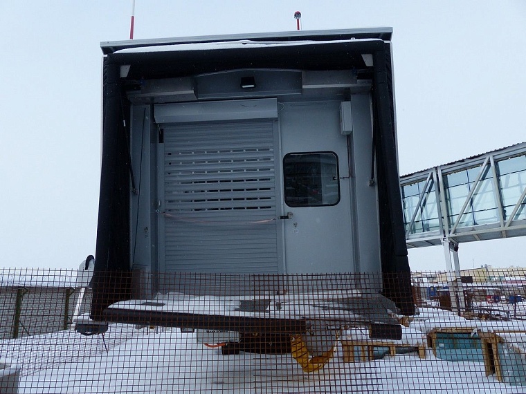 В аэропорту Рощино смонтированы 4 телетрапа