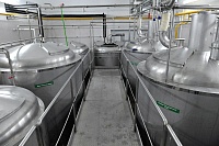 На новом пивоваренном заводе в Ишиме оборудование работает в автоматическом режиме