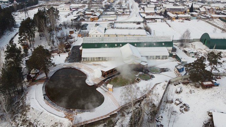 Горячие источники Тюмени набирают популярность у жителей центральных регионов