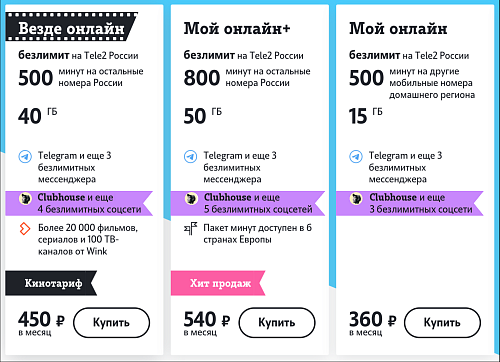 Мобильный оператор Tele2 обнулил доступ к Clubhouse