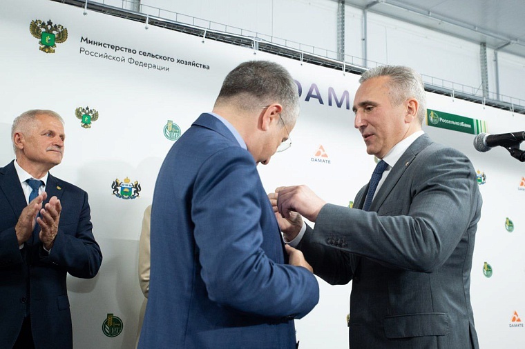 Александр Моор об открытии племенного репродуктора индейки: Экономия - миллионы евро