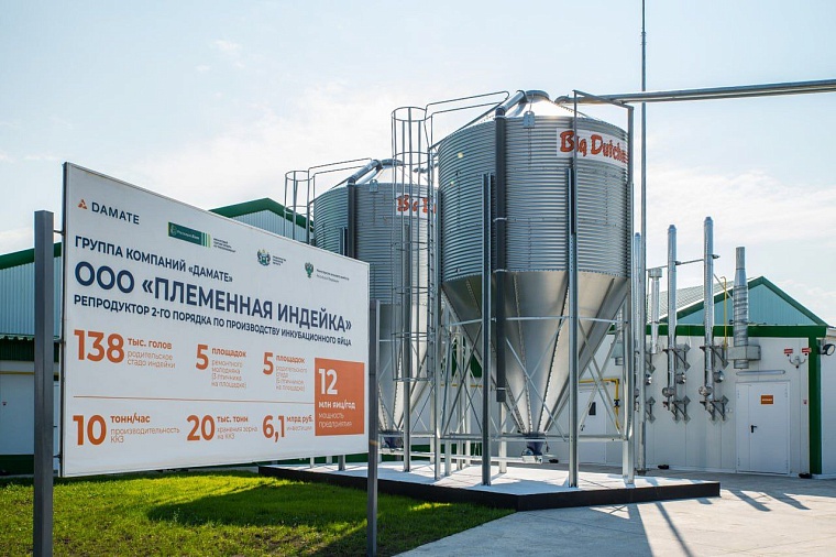 Александр Моор об открытии племенного репродуктора индейки: Экономия - миллионы евро