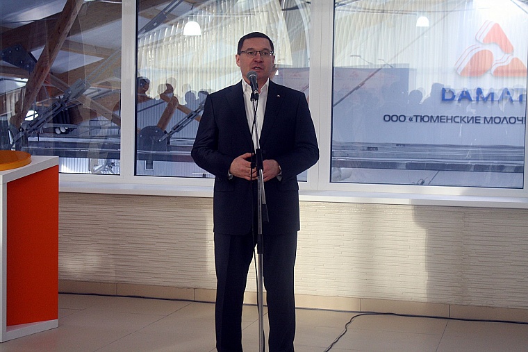 В Голышманово открылся один из крупнейших молочных комплексов в России