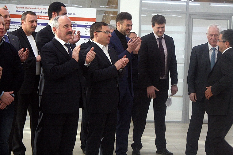 В Голышманово открылся один из крупнейших молочных комплексов в России