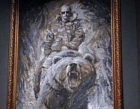 Тюменец продает на "Авито" картину "Путин верхом на медведе"