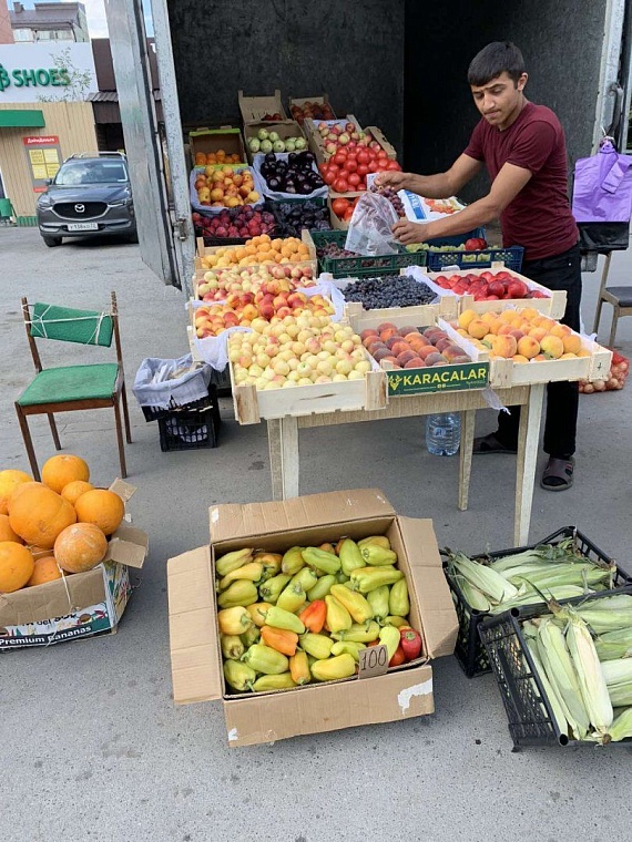 Штрафы за незаконную торговлю на улицах Тюмени за полгода превысили 1,5 млн рублей