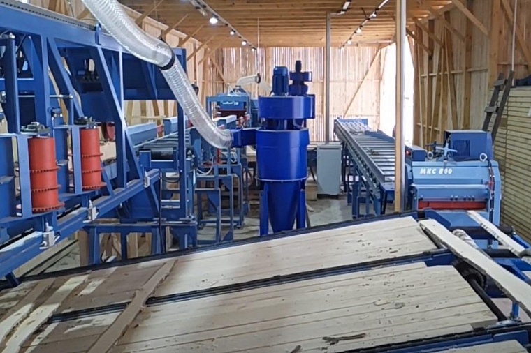 Инвестпроект в Юргинском районе позволил выпускать пиломатериалы на экспорт