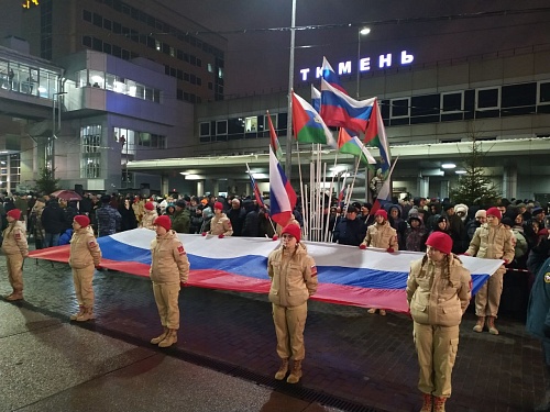 Мобилизованных из Тюмени отправляют в тыл проведения спецоперации