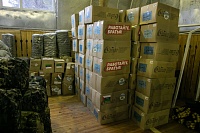 В Тюмени прошла отгрузка амуниции и дополнительного оборудования тюменским подразделениям