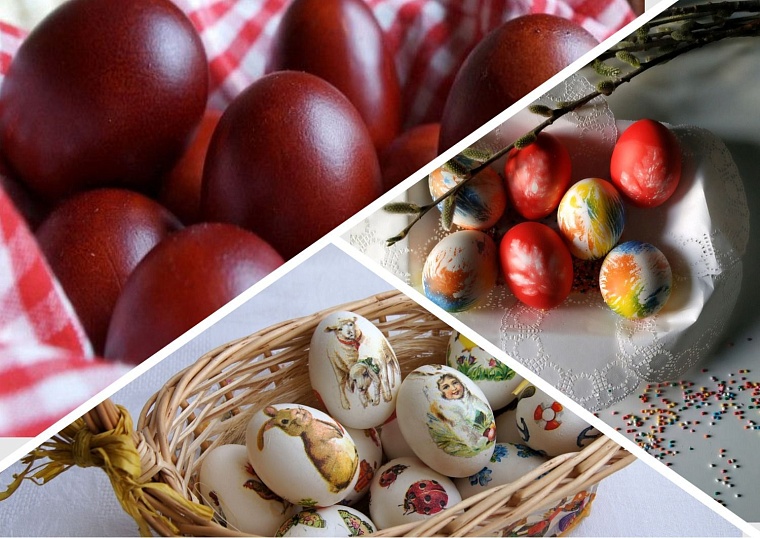 Красим яйца на Пасху: 7 простых способов от "Вслух.ру"