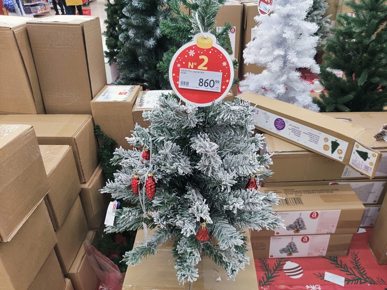 «Елки-2022». Где и почем в Тюмени искусственные символы Нового года