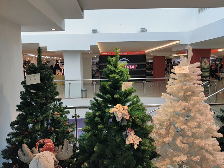 «Елки-2022». Где и почем в Тюмени искусственные символы Нового года