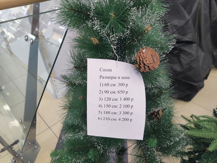 «Елки-2022». Где и почем в Тюмени искусственные символы Нового года