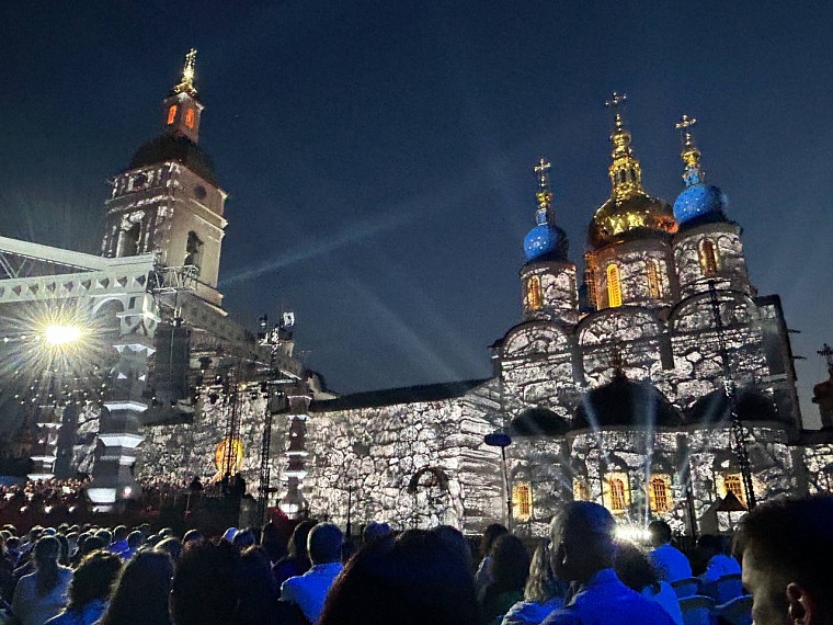 «Лето в Тобольском кремле» впервые транслировал федеральный телеканал