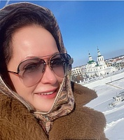 «Очень романтично»: актриса Ольга Кабо опубликовала фото с моста Влюбленных в Тюмени