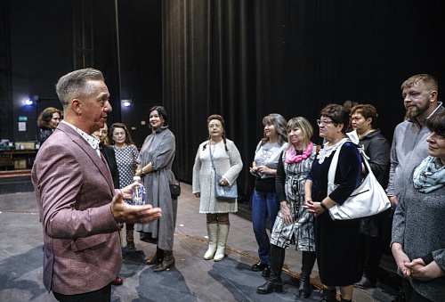 Авторская экскурсия Сергея Осинцева прошла в Большом театре