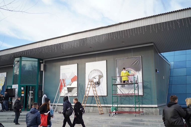 Тюменские художники нарисовали шесть артов за 108 минут