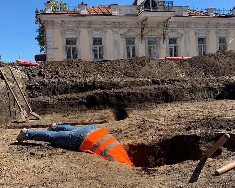 Тюменские археологи нашли стену XVII века