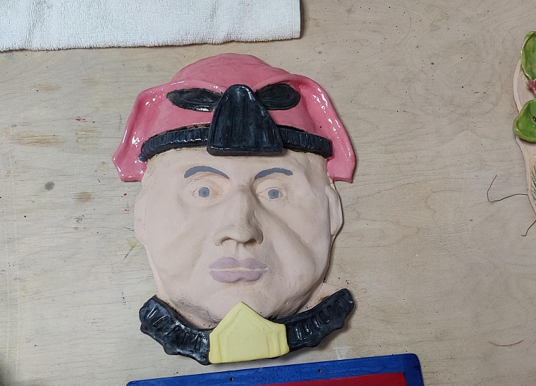 Автопортрет юного ученика Светланы Ильюшонок