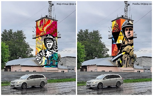 На пожарной каланче в Тюмени нарисуют Жар-птицу