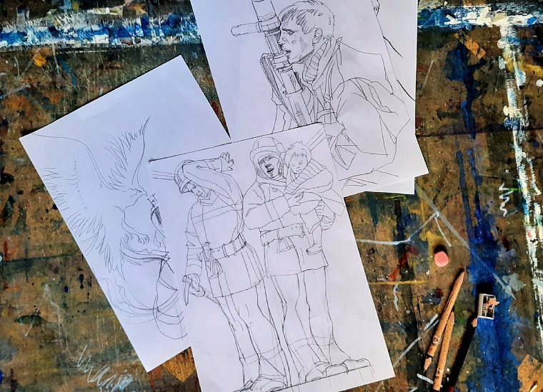 На пожарной каланче в Тюмени нарисуют Жар-птицу