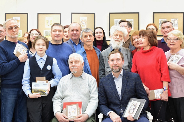 О деревне Кулаково и ее обитателях расскажет выставка графических миниатюр Михаила Захарова