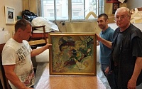 Картина Кандинского возвращается в Тюмень из Италии
