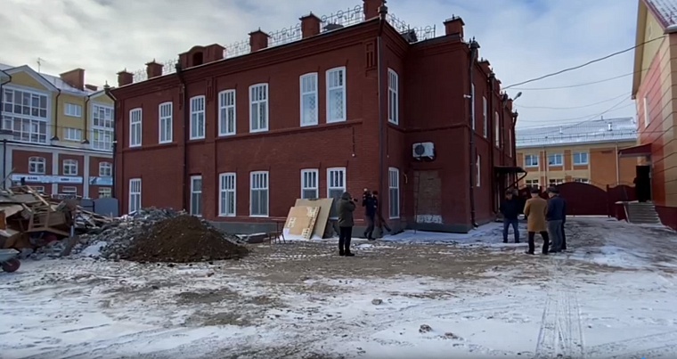 В Ишиме заканчивается реставрация исторического здания военкомата